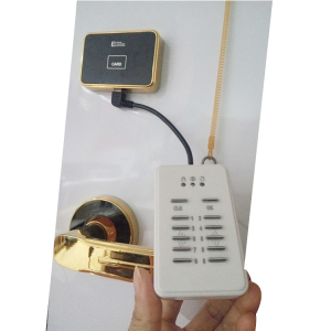 Waterproof Hotel Interior Electronic Door Lock with Electric Key