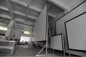 Hot Sale out-Door Fast Fold Screen with Portable Bracket