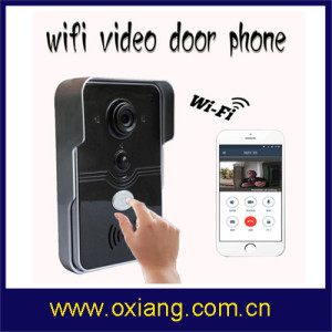 Smart Home 720p WiFi Video Doorbell Support Wireless Unlock Ios Android APP Control