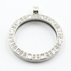 Personalized 316L Stainless Steel Locket Pendant for Necklace Jewellery