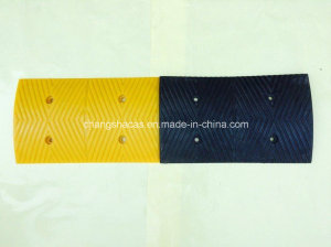 Hot Sale PE Yellow and Black Road Speed Hump Manufacturer